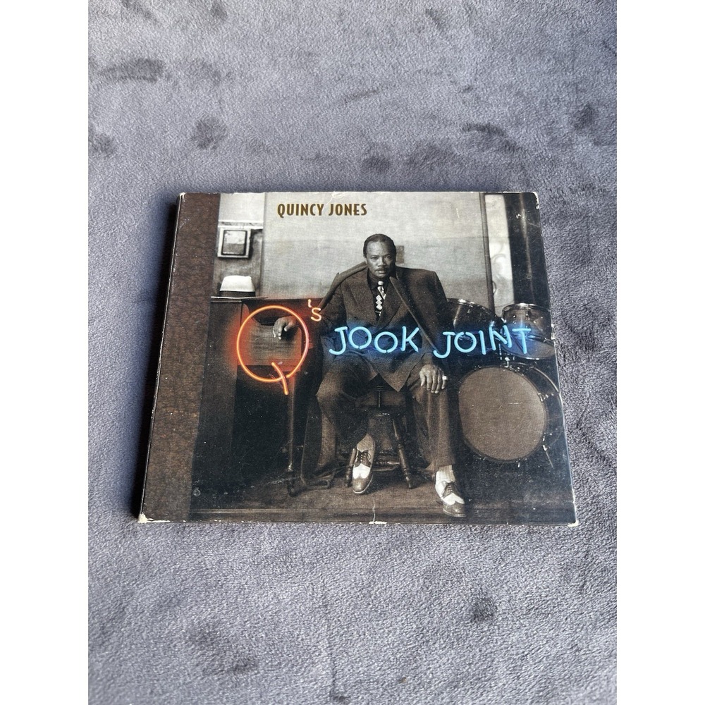 Quincy‎ Jones - Q's Hook Joint CD 1995 Digipak w/ Booklet